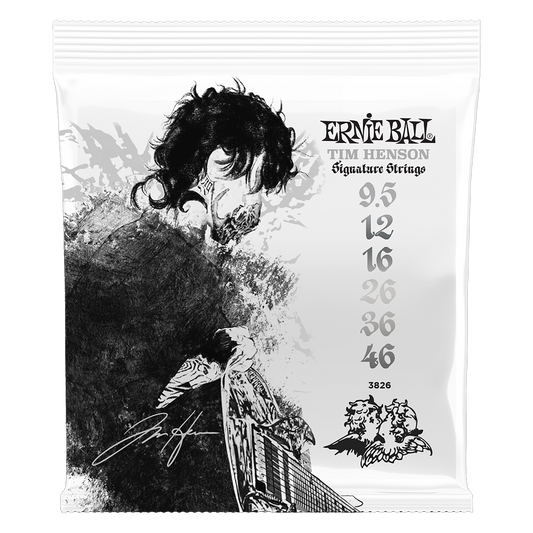 Ernie Ball Tim Henson Signature Electric Guitar Strings, 9.5-46