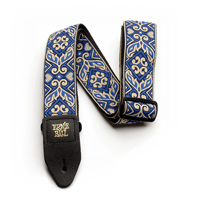 Ernie Ball Jacquard Guitar Strap, Tribal Blue