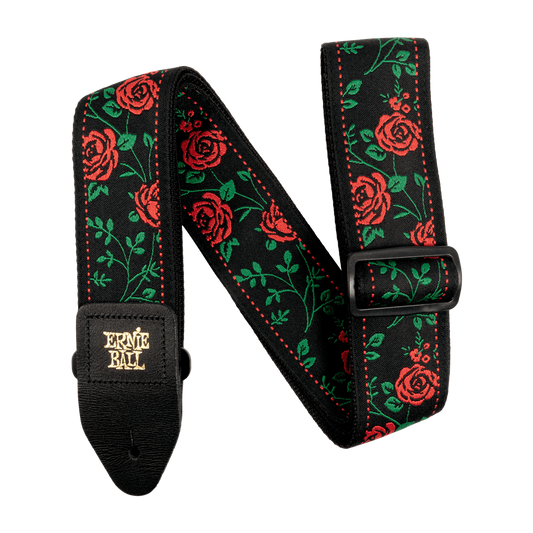 Ernie Ball Jacquard Guitar Strap, Spanish Rose